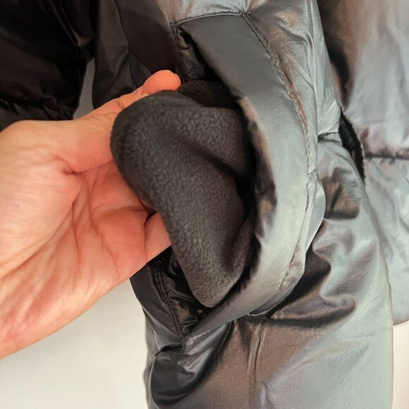 Fabletics Women's Essential Puffer Winter Jacket SMALL in Black - Picture 6 of 14